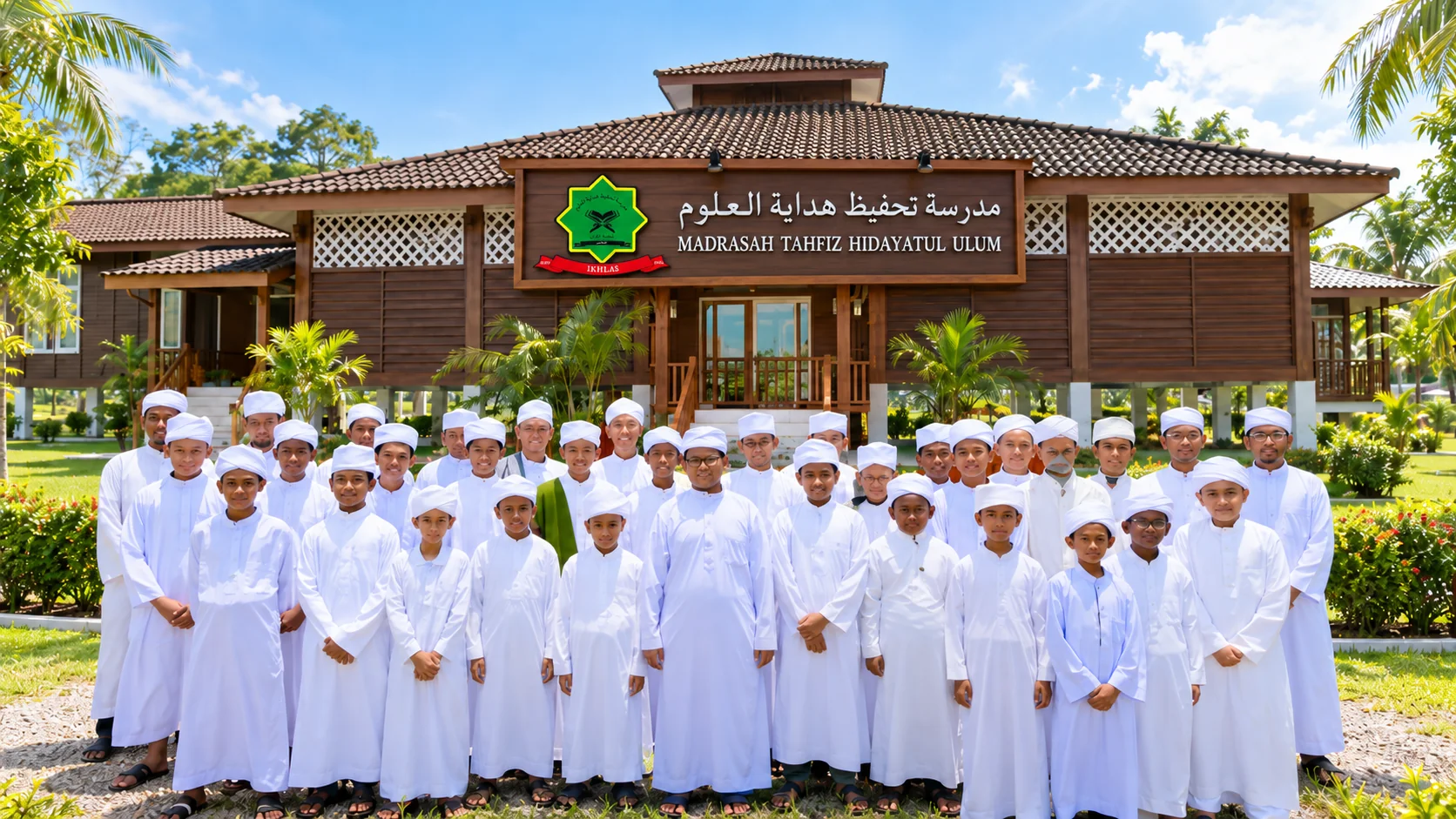 Pelajar Madrasah Tahfiz Hidayatul Ulum